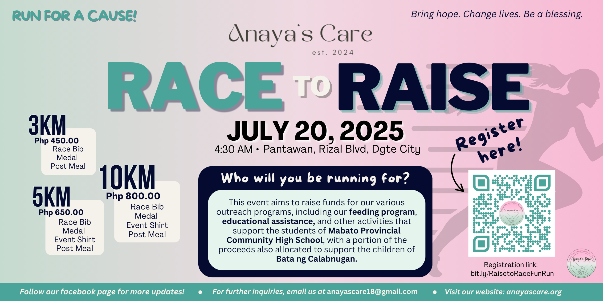 Race to Raise Run - Anaya's Care